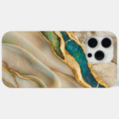 ホワイトゴールドアゲート大理石 Case-Mate iPhoneケース (裏面 (横))