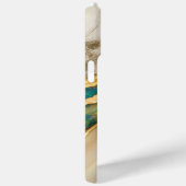 ホワイトゴールドアゲート大理石 Case-Mate iPhoneケース (裏面 / 右)