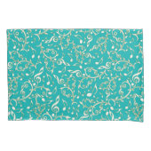 ホワイトゴールド音楽の水は枕カバーに注意します 枕カバー (正面左)