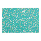 ホワイトゴールド音楽の水は枕カバーに注意します 枕カバー (正面右)