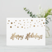 ホワイトゴールド ハッピーホリデー 企業 クリスマス (スタンド正面)