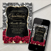 ホワイトゴールド ブラック キンセアニエラ 招待状