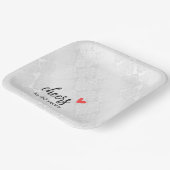 ホワイトサテンダマスク40周年 ペーパープレート (傾斜あり)