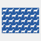 ホワイトサネン乳製品ヤギ ラッピングペーパーシート (正面3)