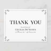 ホワイトサンキューユークラシックヴィンテージエレガントシンプル