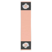 ホワイトサンゴバラ – テーブルランナー (正面)