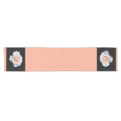 ホワイトサンゴバラ – テーブルランナー (横)