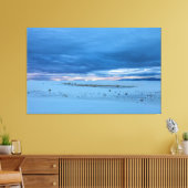 ホワイトサンズアットearly Dawn キャンバスプリント (インサイチュ (リビング))