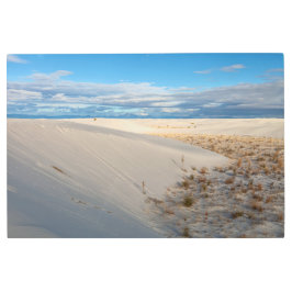 ホワイトサンズデュネス メタルプリント