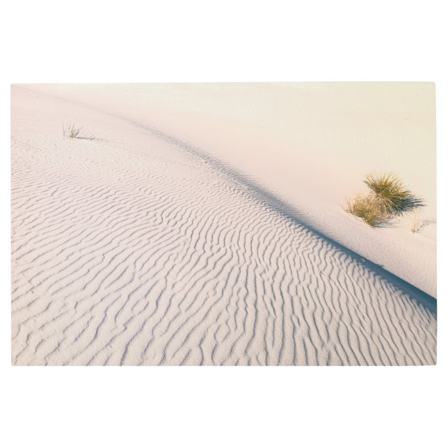 ホワイトサンズデューン メタルプリント (正面)