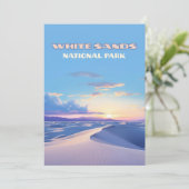 ホワイトサンズナショナルパークサンセットデュネスニューメキシコ (スタンド正面)