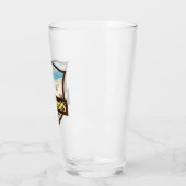 ホワイトサンズナショナルパークトラベルアートヴィンテージ タンブラーグラス (左)