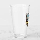 ホワイトサンズナショナルパークトラベルアートヴィンテージ タンブラーグラス (右)