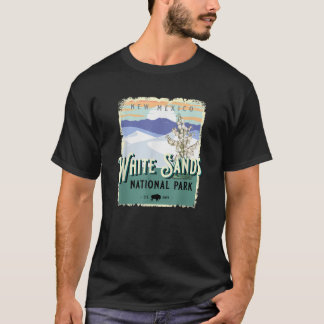 ホワイトサンズナショナルパークニューメキシコソアプツリーユック Tシャツ