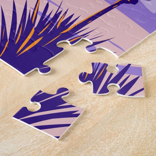 ホワイトサンズナショナルパークニューメキシコヴィンテージ ジグソーパズル (側面)