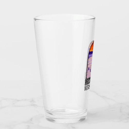 ホワイトサンズナショナルパークニューメキシコヴィンテージ タンブラーグラス (右)