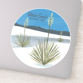 ホワイトサンズナショナルパークニューメキシコ石膏ユッカ シール