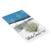 ホワイトサンズナショナルパークニューメキシコ石膏ユッカ マグネット (右側)