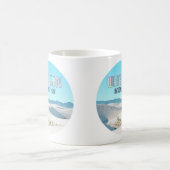 ホワイトサンズナショナルパークニューメキシコ コーヒーマグカップ (中央)
