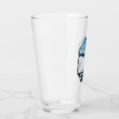 ホワイトサンズナショナルパークミニマルレトロエンブレム タンブラーグラス (右)