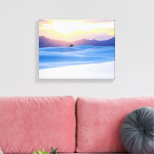 ホワイトサンズナショナルモニュメント3 キャンバスプリント (インサイチュ (リビング))