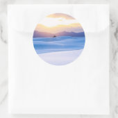 ホワイトサンズナショナルモニュメント3 ラウンドシール (バッグ)