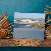 ホワイトサンズナショナルモニュメント、トラバース砂丘 フォトプラーク (側面)