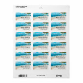 ホワイトサンズビーチヒトカップル ラベル (フルシート)