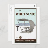 ホワイトサンズ国定記念物4 ポストカード (正面/裏面)