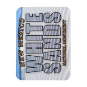 ホワイトサンズ国家記念物磁石 マグネット (縦)