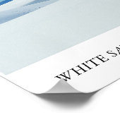 ホワイトサンズ国家記念碑 ポスター (角)