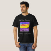ホワイトサンズ国家記念碑 Tシャツ (正面フル)