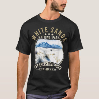 ホワイトサンズ国立公園 ニューメキシコ アウトドア Tシャツ