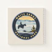 ホワイトサンズ国立公園 ノートブック (裏面)