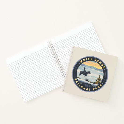 ホワイトサンズ国立公園 ノートブック (内部)