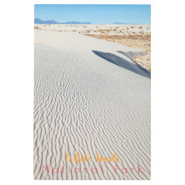 ホワイトサンズ国立公園 メタルプリント