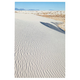 ホワイトサンズ国立公園 メタルプリント