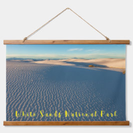 ホワイトサンズ国立公園 吊り下げ型タペストリー