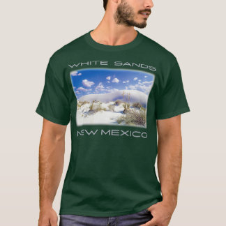 ホワイトサンズ国立公園Aニューメキシコデザートランド Tシャツ