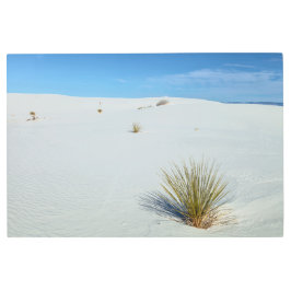 ホワイトサンズ砂漠 メタルプリント