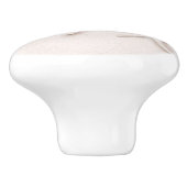 ホワイトサンディビーチスターフィッシュブルー海トロピカル セラミックノブ (側面)