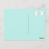 ホワイトサンディビーチデスティンフロリダポストカード ポストカード (裏面)