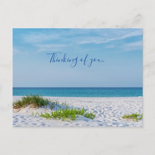 ホワイトサンディビーチフロリ考えダコーストラインのU ポストカード (正面)