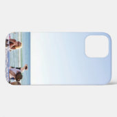 ホワイトサンドの人々はビーチ Case-Mate iPhoneケース (裏面 (横))