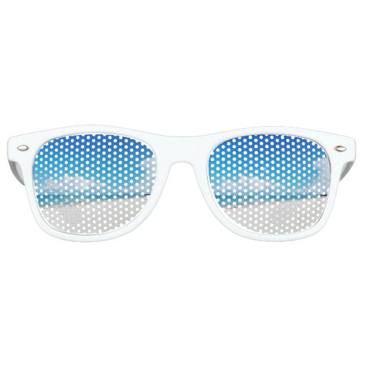 ホワイトサンドトロピカルビーチ レトロサングラス (正面)