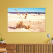 ホワイトサンドユッカス キャンバスプリント (インサイチュ (リビング))