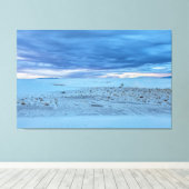 ホワイトサンド国立公園 キャンバスプリント (インサイチュ (ウッドフロア))