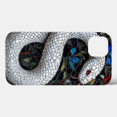 ホワイトサーペントミニマルクリーンな美意識 Case-Mate iPhoneケース (裏面 (横))