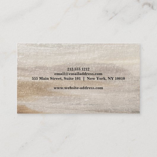 ホワイトシエレガントンガーミュージックボイス先生ミュージカル 名刺 (裏面)