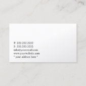 ホワイトシエレガントンガーミュージックボイス先生 名刺 (裏面)